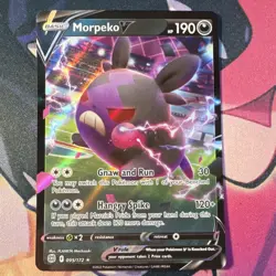 Pokemon Morpeko VMAX & V Promo Holo Card Lot 3 Cards - English - Image 4