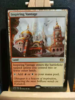 Inspiring Vantage - Kaladesh - Rare - NM (See pics) MTG - Image 1