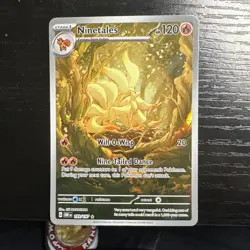 Ninetails Obsidian Flames IR Holo Card 199/197 - Image 1