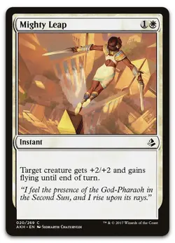 Mighty Leap #20 (NM) Amonkhet AKH Magic MTG - Image 1