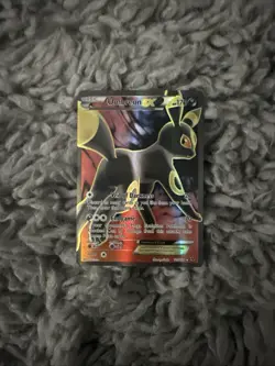 Pokemon Umbreon EX TCG Full Art Ultra Rare Card 119/124 - Image 1