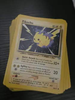 Pokemon Vintage Neo 50+ Mixed Card Lot Neo Genesis Destiny Discovery Pikachu - Image 1