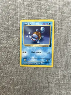 Squirtle 68/82 Team Rocket Regular 2000 EDITION POKEMON CARD - Image 1