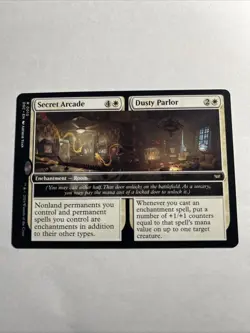 Secret Arcade Dusty Parlor Commander: Duskmourn: House of Horror MTG + B Card - Image 1