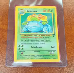 Pokemon Venusaur #18/130 Base Set 2 Holo Rare Moderate Play English Card - Image 1