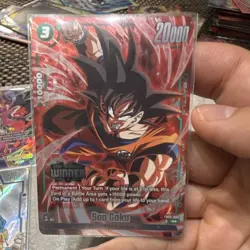 Dragon Ball Super Foil Battle Cards Son Goku Gohan majin Buu FB05 SB02 - Image 2