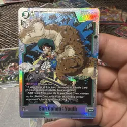 Dragon Ball Super Foil Battle Cards Son Goku Gohan majin Buu FB05 SB02 - Image 4