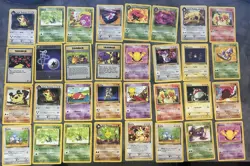 Vintage 1999 / 2000 Team Rocket Pokemon Cards (48 Cards) Great!! MP/LP++++ - Image 1
