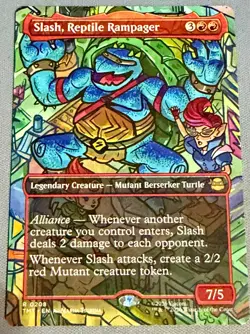 Slash, Reptile Rampager (Borderless) Teenage Mutant Ninja Turtles Regular - Image 1