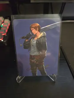 Squall, SeeD Mercenary Art Series (Gold Stamped Signature) MTG Final Fantasy NM - Image 1