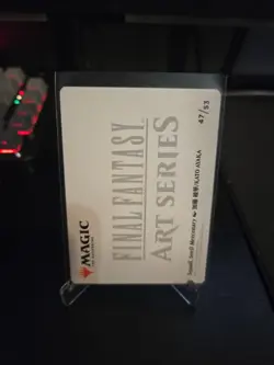 Squall, SeeD Mercenary Art Series (Gold Stamped Signature) MTG Final Fantasy NM - Image 2