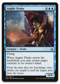 Angler Drake #41 (NM) Amonkhet AKH Magic MTG - Image 1
