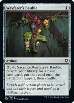 Wayfarer's Bauble - Near Mint MTG Commander Legends: Battle for Baldur's Gate - Image 1