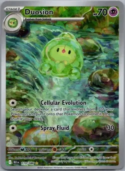 Duosion 119/086 SV: Black Bolt Pokemon TCG Illustration Rare NM 2 - Image 1