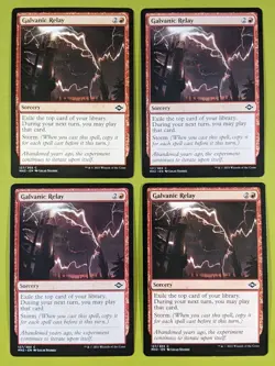 Galvanic Relay x4 Modern Horizons 2 4x Playset Magic the Gathering MTG - Image 1