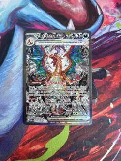 Pokemon TCG Charizard EX Obsidian Flames 223/197 Near Mint Condition - Image 3