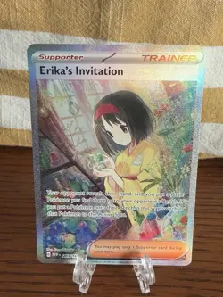Erika's Invitation 203/165 Pokemon 151 Special Illustration Rare Pokemon TCG - Image 1