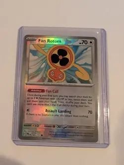 Fan Rotom NM 085/131 Sv: Prismatic Evolutions Pokemon TCG Pokeball Holo - Image 1