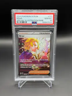 PSA 10 2024 Pokemon SCR EN Stellar Crown Special Illustration Rare Briar #171/14 - Image 1