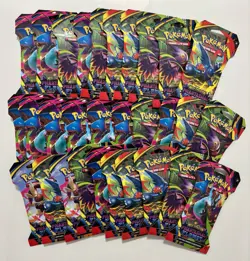 30x Phantasmal Flames Sleeved Packs Lot of 30 Factory Sealed Pokemon TCG - Image 1