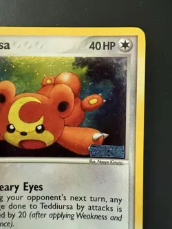 Pokemon TCG EX Unseen Forces Teddiursa 77/115 Stamped Reverse Holo Near Mint - Image 3