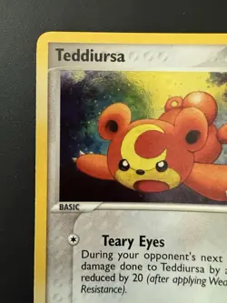 Pokemon TCG EX Unseen Forces Teddiursa 77/115 Stamped Reverse Holo Near Mint - Image 4
