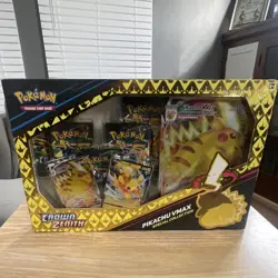Pokemon Crown Zenith Pikachu VMAX Special Collection Box English - Image 1