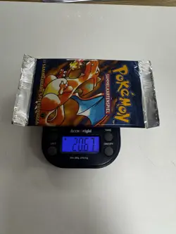 1999 German Pokemon 1st Edition Base Set Pack Sealed Pack Charizard Art - Image 4