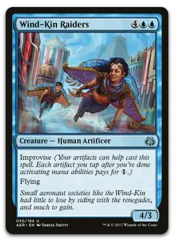 Wind-Kin Raiders #50 (NM) Aether Revolt AER Magic MTG - Image 1