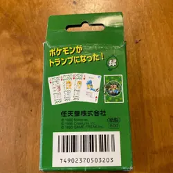 Pokemon Poker Playing Cards Deck green Venusaur Nintendo 1996 Approx. - Image 2