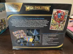Pokemon TCG Mega Evolution Lucario Elite Trainer Box ETB Factory Sealed DMG - Image 5