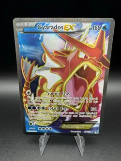 Gyarados EX Full Art 114/122 Pokemon XY-Breakpoint Holo Ultra Rare - Image 1