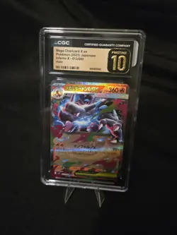 Pokemon Mega Charizard X ex M2: Inferno X 013/080 Holo Japanese CGC 10 - Image 3