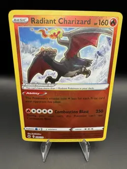 Radiant Charizard 020/159 Pokemon Crown Zenith Radiant Rare Holo Near Mint - Image 1