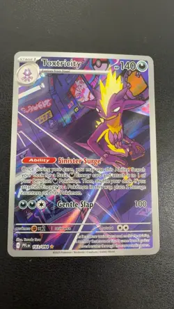 Toxtricity 103/094 Illustration Rare Phantasmal Flames Pokemon Near Mint - Image 1