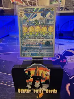 Pokemon TCG Illustration Rare Sunflora #169/167 Twilight Masquerade NM - Image 1