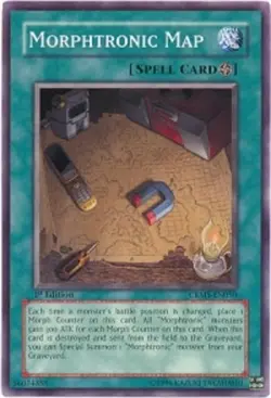 1x (NM) Morphtronic Map - CRMS-EN050 - Common - 1st Edition YuGiOh - Image 1