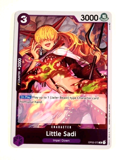 Little Sadi - OP02-073 R - Rare - Foil - Paramount War - One Piece - Near Mint - Image 1