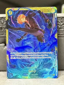 One Piece Card Game Sanji - OP06-119 (Reprint) PRB Vol. 2 Secret Rare English - Image 1