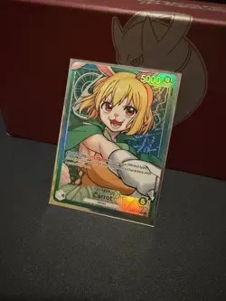 One Piece Carrot OP08-021 Alt Art Leader Two Legends NM English - Image 1