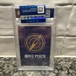 2024 One Piece Two Legends Monkey.D.Luffy Treasure Rare #OP07-109 PSA 10 - Image 2