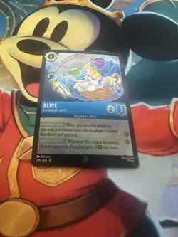 Alice - Accidentally Adrift - Fabled Promo Foil - Disney Lorcana 2/P3 EN 9 - Image 1