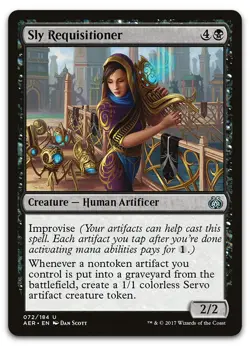 Sly Requisitioner #72 (NM) Aether Revolt AER Magic MTG - Image 1