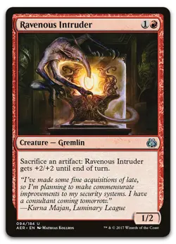 Ravenous Intruder #94 (NM) Aether Revolt AER Magic MTG - Image 1