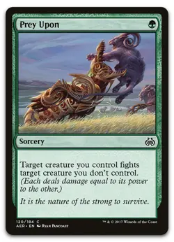 Prey Upon #120 (NM) Aether Revolt AER Magic MTG - Image 1