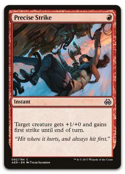 Precise Strike #92 (NM) Aether Revolt AER Magic MTG - Image 1
