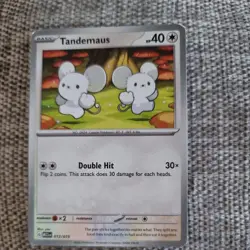 Tandemaus - 013/015 - Pokemon Card McDonald's Promo 2023 TCG Card Mint Condition - Image 1