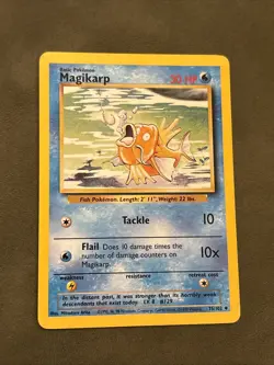 Pokemon TCG Magikarp Base Set Uncommon Card 35/102 - Image 1
