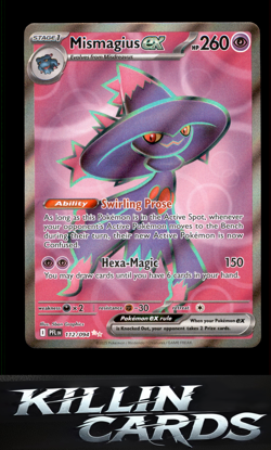 Mismagius ex - 112/094 112/094 Pokemon Ultra Rare ME02: Phantasmal Flames Card N - Image 1