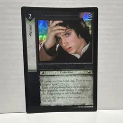 Decipher Worry Uruk-hai Condition Holo The Lord of the Rings TCG Card 1U142 - Image 1